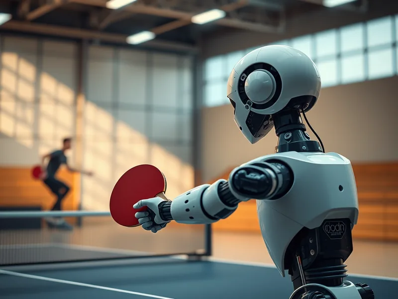 Sony's AI-Powered Robot Ace Outperforms Elite Table Tennis Players