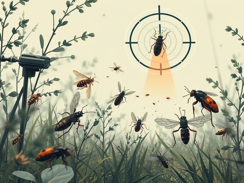 Millimeter-Wave Radar Distinguishes Between Insect Species for Non-Invasive Pollinator Tracking