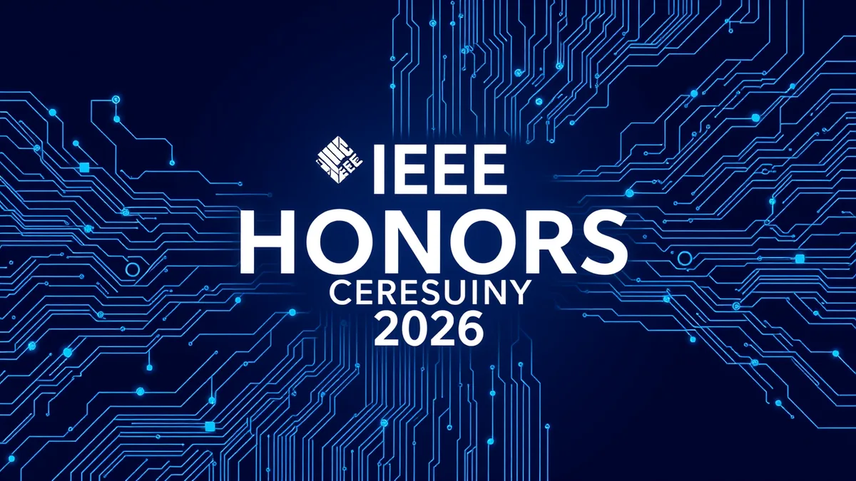 IEEE Honors 2026: Celebrating Technology's Brightest Minds and Innovations