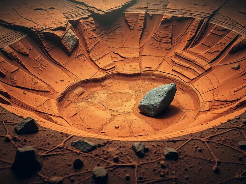 Scientists Pinpoint Origin of World’s Oldest Martian Meteorite to Specific Crater
