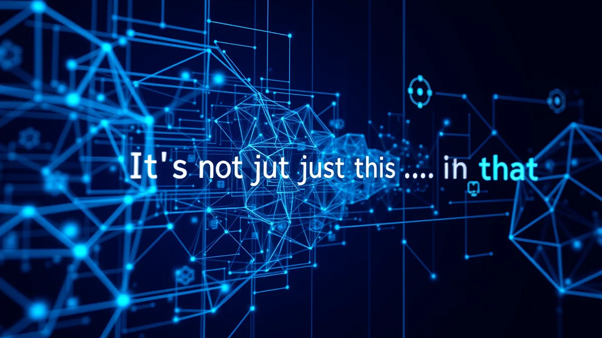AI Writing Patterns: The "It's Not Just This — It's That" Phenomenon