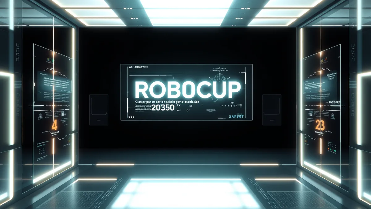 RoboCup 2050: A Grand Challenge for AI and Robotics