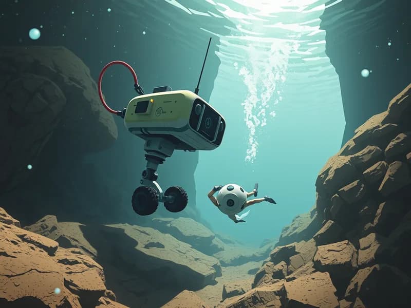 German Underwater Robot Aims to Save Drowning Swimmers with AI-Powered Rescue Technology