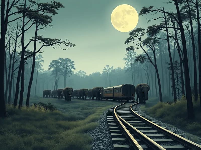 AI Safety System Saves Elephants by Stopping Trains in Their Tracks