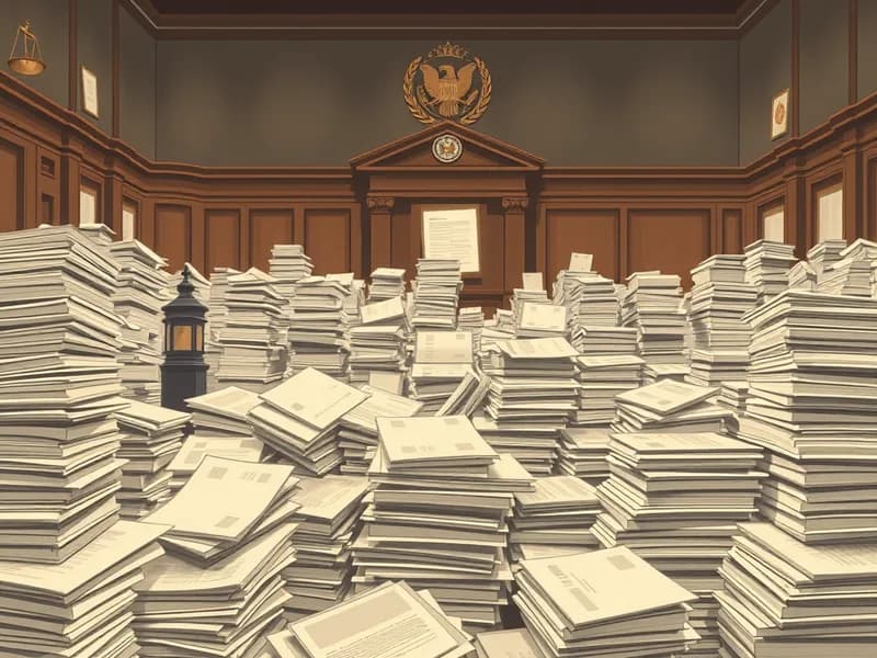 AI-Powered Lawsuits Overwhelm Courts: A Double-Edged Sword for Justice