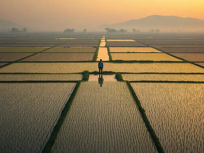 Google Bets on Flooded Rice Fields to Cut Methane, in Largest Deal of Its Kind