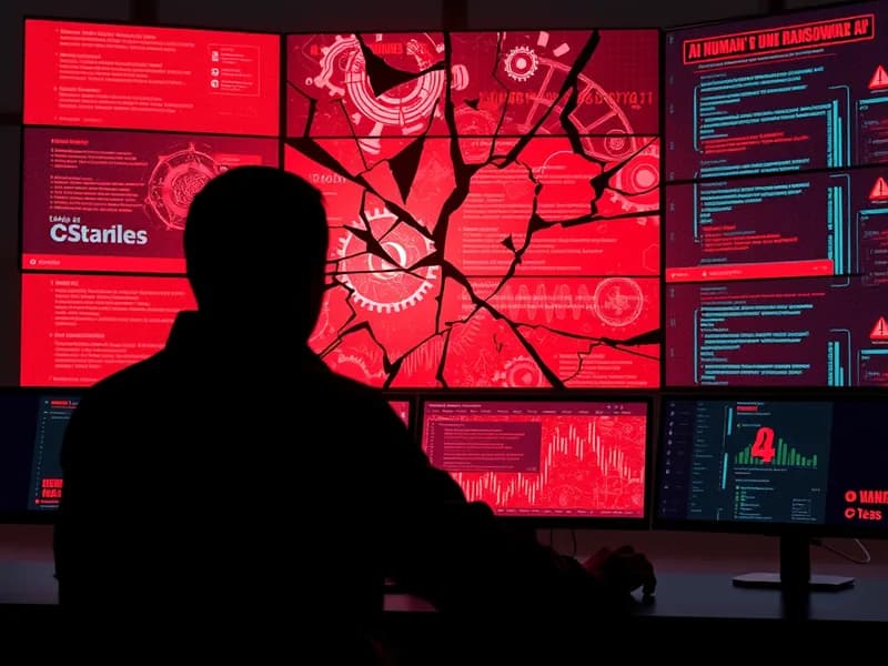 The First AI-Run Ransomware Attack Reveals Human Element in Cybercrime